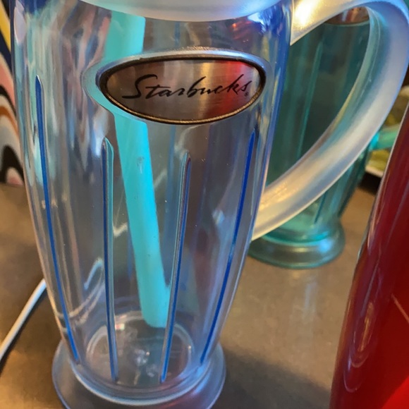 Starbucks 2003 Summer Rocket Tumbler, Trio (3) of Tumblers, Barista Collection - Picture 11 of 11